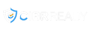 CIBR Ready Logo, shield with checkmark.